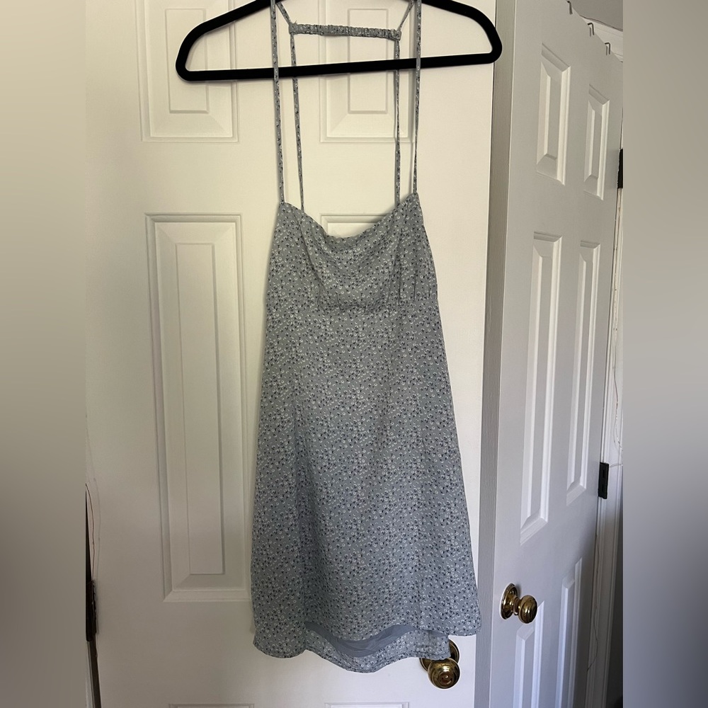 Pacsun blue floral dress